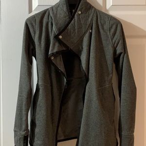 Ivivva Girls Grey sweater- asymmetrical